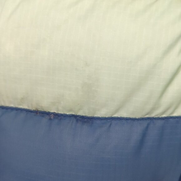 Cotopaxi Fuego Down Vest Men's L Blue Striped Nylon Full Zip Jacket Outdoors - Picture 6 of 13